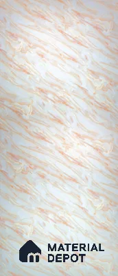 PN 06648 Marble Look Alabaster Sheet 8 ft x 4 ft Texture Finish  - 3 mm | Suitable for  Pooja Room, Feature Wall, Ceiling & Reception