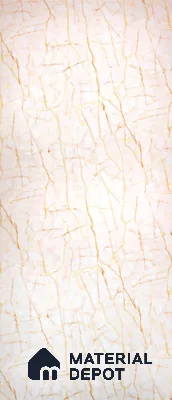PN 06625 Marble Look Alabaster Sheet 8 ft x 4 ft Texture Finish  - 3 mm | Suitable for  Pooja Room, Feature Wall, Ceiling & Reception