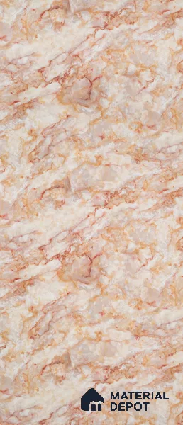 PN 06642 Marble Look Alabaster Sheet 8 ft x 4 ft Texture Finish - 3 mm | Suitable for Pooja Room, Feature Wall, Ceiling & Reception