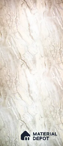 PN 06629 Marble Look Alabaster Sheet 8 ft x 4 ft Texture Finish  - 3 mm | Suitable for  Pooja Room, Feature Wall, Ceiling & Reception