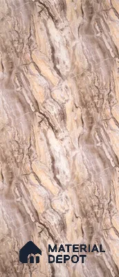 PN 06629 Marble Look Alabaster Sheet 8 ft x 4 ft Texture Finish  - 3 mm | Suitable for  Pooja Room, Feature Wall, Ceiling & Reception