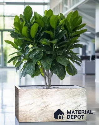 PN 06629 Marble Look Alabaster Sheet 8 ft x 4 ft Texture Finish  - 3 mm | Suitable for  Pooja Room, Feature Wall, Ceiling & Reception