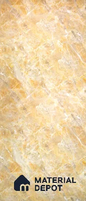 PN 06620 Marble Look Alabaster Sheet 8 ft x 4 ft Texture Finish  - 3 mm | Suitable for  Pooja Room, Feature Wall, Ceiling & Reception