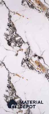 PN 06630 Marble Look Alabaster Sheet 8 ft x 4 ft Texture Finish  - 3 mm | Suitable for  Pooja Room, Feature Wall, Ceiling & Reception