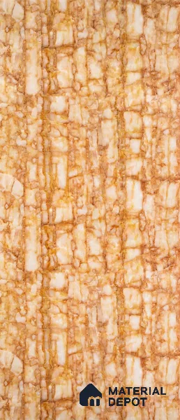 PN 06621 Marble Look Alabaster Sheet 8 ft x 4 ft Texture Finish  - 3 mm | Suitable for  Pooja Room, Feature Wall, Ceiling & Reception