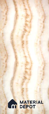 PN 06624 Marble Look Alabaster Sheet 8 ft x 4 ft Texture Finish  - 3 mm | Suitable for  Pooja Room, Feature Wall, Ceiling & Reception