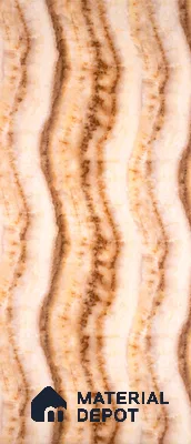 PN 06624 Marble Look Alabaster Sheet 8 ft x 4 ft Texture Finish  - 3 mm | Suitable for  Pooja Room, Feature Wall, Ceiling & Reception