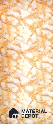 PN 06622 Marble Look Alabaster Sheet 8 ft x 4 ft Texture Finish  - 3 mm | Suitable for  Pooja Room, Feature Wall, Ceiling & Reception