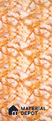 PN 06622 Marble Look Alabaster Sheet 8 ft x 4 ft Texture Finish  - 3 mm | Suitable for  Pooja Room, Feature Wall, Ceiling & Reception