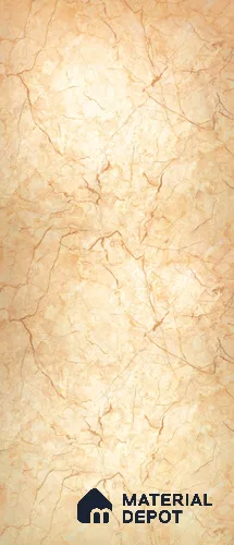 PN 06656 Marble Look Alabaster Sheet 8 ft x 4 ft Texture Finish  - 3 mm | Suitable for  Pooja Room, Feature Wall, Ceiling & Reception