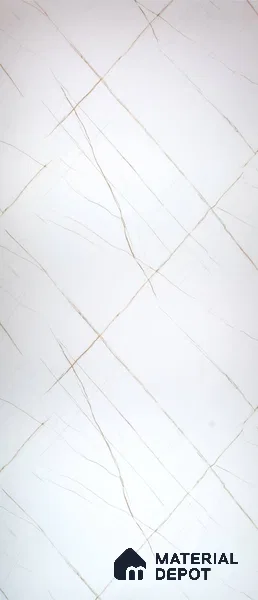 PN 06628 Marble Look Alabaster Sheet 8 ft x 4 ft Texture Finish - 3 mm | Suitable for Pooja Room, Feature Wall, Ceiling & Reception
