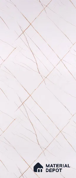 PN 06628 Marble Look Alabaster Sheet 8 ft x 4 ft Texture Finish - 3 mm | Suitable for Pooja Room, Feature Wall, Ceiling & Reception
