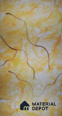 PN 06575 Marble Look Alabaster Sheet 8 ft x 4 ft Texture Finish  - 6 mm | Suitable for  Pooja Room, Feature Wall, Ceiling & Reception
