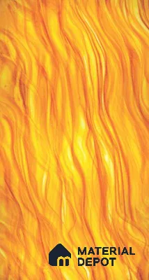 PN 06580 Marble Look Alabaster Sheet 8 ft x 4 ft Texture Finish  - 6 mm | Suitable for  Pooja Room, Feature Wall, Ceiling & Reception