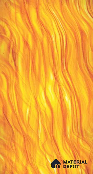 PN 06580 Marble Look Alabaster Sheet 8 ft x 4 ft Texture Finish  - 6 mm | Suitable for  Pooja Room, Feature Wall, Ceiling & Reception