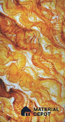 PN 06586 Marble Look Alabaster Sheet 8 ft x 4 ft Texture Finish  - 6 mm | Suitable for  Pooja Room, Feature Wall, Ceiling & Reception