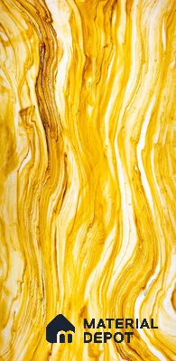 PN 06669 Marble Look Alabaster Sheet 8 ft x 4 ft Texture Finish  - 6 mm | Suitable for  Pooja Room, Feature Wall, Ceiling & Reception