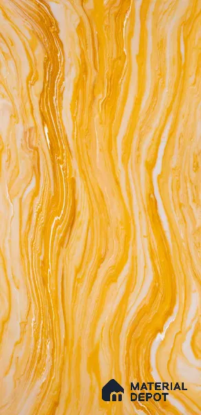 PN 06669 Marble Look Alabaster Sheet 8 ft x 4 ft Texture Finish  - 6 mm | Suitable for  Pooja Room, Feature Wall, Ceiling & Reception
