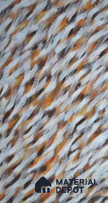 PN 06588 Patterned Look Alabaster Sheet 8 ft x 4 ft Texture Finish  - 6 mm | Suitable for  Pooja Room, Feature Wall, Ceiling & Reception