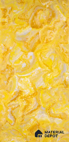 PN 06662 Marble Look Alabaster Sheet 8 ft x 4 ft Texture Finish  - 6 mm | Suitable for  Pooja Room, Feature Wall, Ceiling & Reception