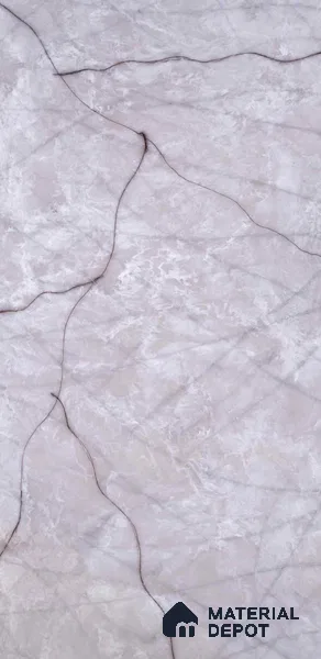 PN 06664 Marble Look Alabaster Sheet 8 ft x 4 ft Texture Finish  - 6 mm | Suitable for  Pooja Room, Feature Wall, Ceiling & Reception