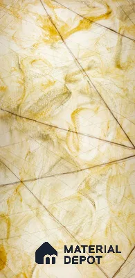PN 06666 Marble Look Alabaster Sheet 8 ft x 4 ft Texture Finish  - 6 mm | Suitable for  Pooja Room, Feature Wall, Ceiling & Reception