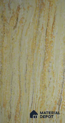 PN 06579 Marble Look Alabaster Sheet 8 ft x 4 ft Texture Finish - 6 mm | Suitable for Pooja Room, Feature Wall, Ceiling & Reception