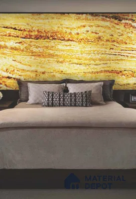PN 06579 Marble Look Alabaster Sheet 8 ft x 4 ft Texture Finish  - 6 mm | Suitable for  Pooja Room, Feature Wall, Ceiling & Reception