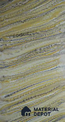 PN 06565 Patterned Look Alabaster Sheet 8 ft x 4 ft Texture Finish  - 6 mm | Suitable for  Pooja Room, Feature Wall, Ceiling & Reception