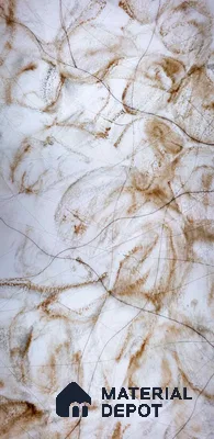 PN 06668 Marble Look Alabaster Sheet 8 ft x 4 ft Texture Finish  - 6 mm | Suitable for  Pooja Room, Feature Wall, Ceiling & Reception