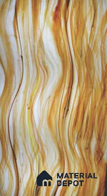 PN 06585 Marble Look Alabaster Sheet 8 ft x 4 ft Texture Finish  - 6 mm | Suitable for  Pooja Room, Feature Wall, Ceiling & Reception