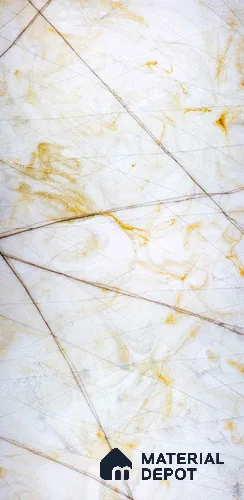 PN 06665 Marble Look Alabaster Sheet 8 ft x 4 ft Texture Finish - 6 mm | Suitable for Pooja Room, Feature Wall, Ceiling & Reception