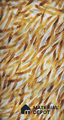 PN 06589 Patterned Look Alabaster Sheet 8 ft x 4 ft Texture Finish  - 6 mm | Suitable for  Pooja Room, Feature Wall, Ceiling & Reception