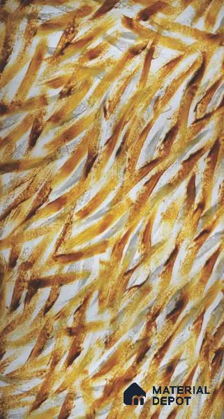 PN 06589 Patterned Look Alabaster Sheet 8 ft x 4 ft Texture Finish - 6 mm | Suitable for Pooja Room, Feature Wall, Ceiling & Reception