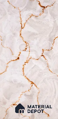 PN 06663 Marble Look Alabaster Sheet 8 ft x 4 ft Texture Finish  - 6 mm | Suitable for  Pooja Room, Feature Wall, Ceiling & Reception