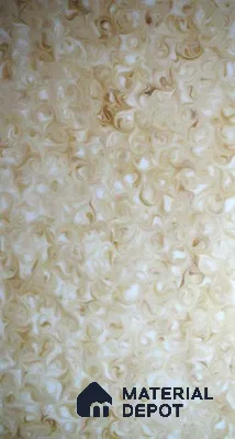 PN 06556 Patterned Look Alabaster Sheet 8 ft x 4 ft Texture Finish  - 6 mm | Suitable for  Pooja Room, Feature Wall, Ceiling & Reception