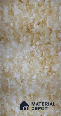PN 06556 Patterned Look Alabaster Sheet 8 ft x 4 ft Texture Finish  - 6 mm | Suitable for  Pooja Room, Feature Wall, Ceiling & Reception
