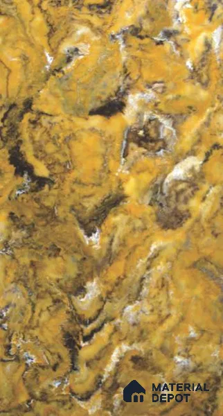 PN 06583 Marble Look Alabaster Sheet 8 ft x 4 ft Texture Finish - 6 mm | Suitable for Pooja Room, Feature Wall, Ceiling & Reception