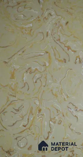 PN 06577 Marble Look Alabaster Sheet 8 ft x 4 ft Texture Finish - 6 mm | Suitable for Pooja Room, Feature Wall, Ceiling & Reception