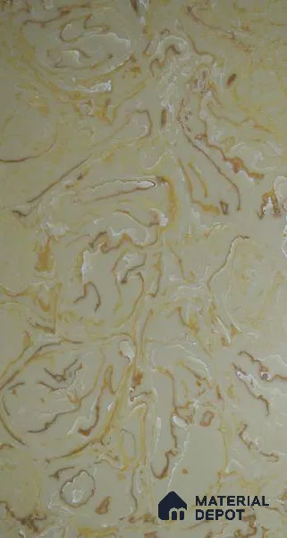 PN 06577 Marble Look Alabaster Sheet 8 ft x 4 ft Texture Finish - 6 mm | Suitable for Pooja Room, Feature Wall, Ceiling & Reception