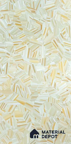 PN 06548 Patterned Look Alabaster Sheet 8 ft x 4 ft Texture Finish  - 8 mm | Suitable for  Pooja Room, Feature Wall, Ceiling & Reception