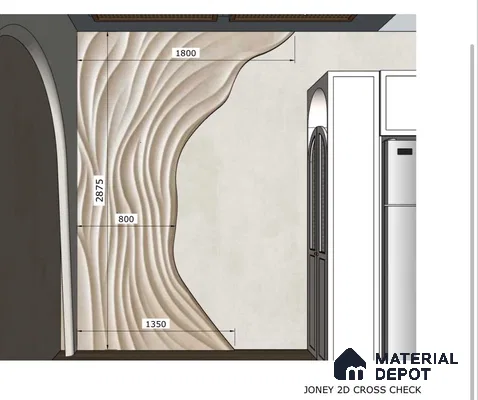 Duco Paintable HR 00341 8 ft x 8 ft Exterior Grade HMR/DHDHMR Panel - 30 mm