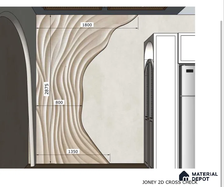 Duco Paintable HR 00341 8 ft x 8 ft Exterior Grade HMR/DHDHMR Panel - 30 mm