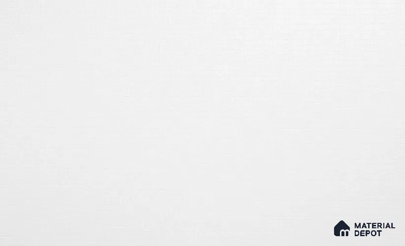Textured White Solid Color Look LM 24589 8 ft x 4 ft Texture Finish PVC Laminate - 1 mm | Suitable for Living Room, Kitchen, Office