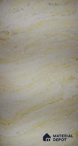 PN 06571 Marble Look Alabaster Sheet 8 ft x 4 ft Texture Finish  - 8 mm | Suitable for  Pooja Room, Feature Wall, Ceiling & Reception