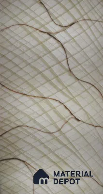 PN 06594 Marble Look Alabaster Sheet 8 ft x 4 ft Texture Finish  - 8 mm | Suitable for  Pooja Room, Feature Wall, Ceiling & Reception