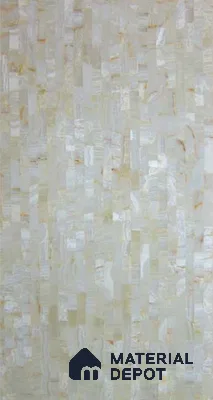 PN 06596 Patterned Look Alabaster Sheet 8 ft x 4 ft Texture Finish  - 8 mm | Suitable for  Pooja Room, Feature Wall, Ceiling & Reception