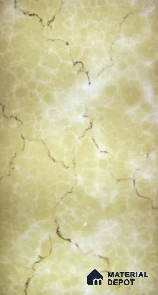 PN 06610 Patterned Look Alabaster Sheet 8 ft x 4 ft Texture Finish  - 5 mm | Suitable for  Pooja Room, Feature Wall, Ceiling & Reception