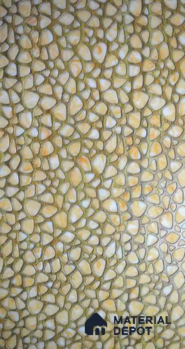 PN 06617 Patterned Look Alabaster Sheet 8 ft x 4 ft Texture Finish  - 10 mm | Suitable for  Pooja Room, Feature Wall, Ceiling & Reception