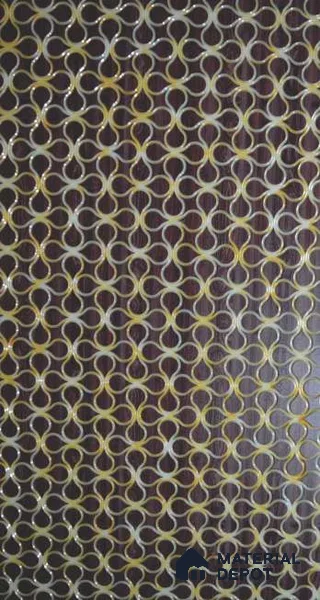 PN 06618 Patterned Look Alabaster Sheet 8 ft x 4 ft Texture Finish  - 10 mm | Suitable for  Pooja Room, Feature Wall, Ceiling & Reception